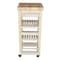 International Concepts Kitchen Trolley, Unfinished WC-1515 - alternate 10